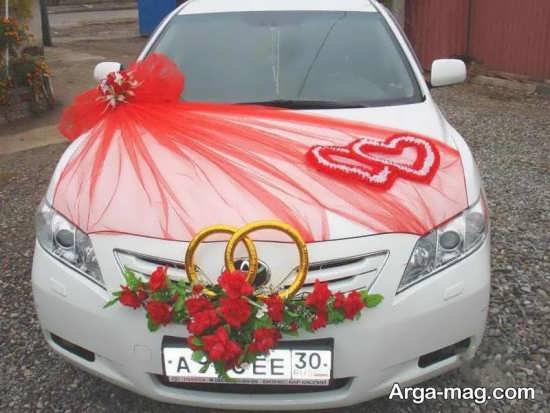 تزئین جذاب ماشین عروس