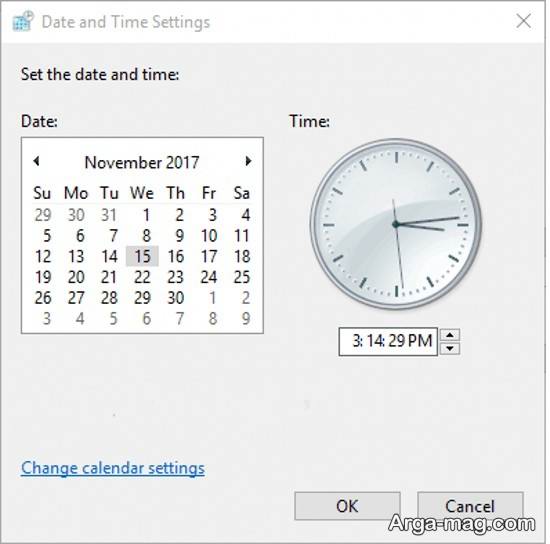 راه های مختلف تنظیم ساعت ویندوز10
