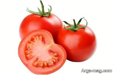 استفاده از گوجه فرنگی در درمان تبخال
