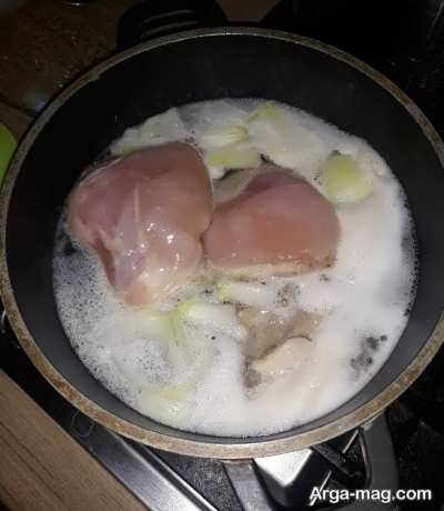 پختن سینه مرغ 