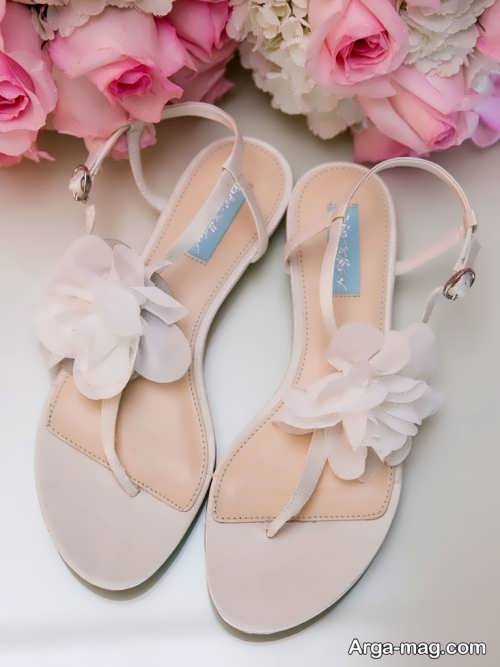 کفش تابستانی عروس 