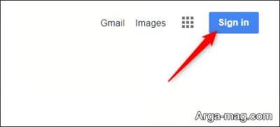 وراد شدن به صفحه جیمیل 