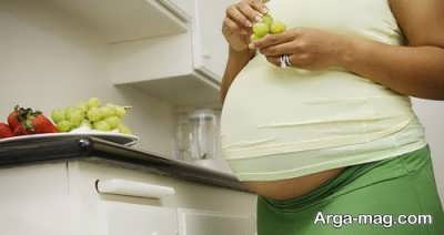 خوردن میوه انگور در بارداری