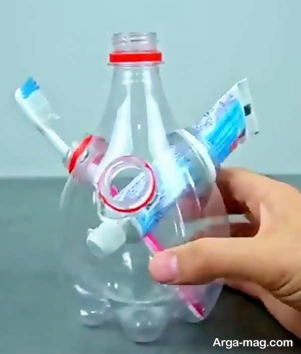 تصاویری از خلاقیت با بطری پلاستیکی