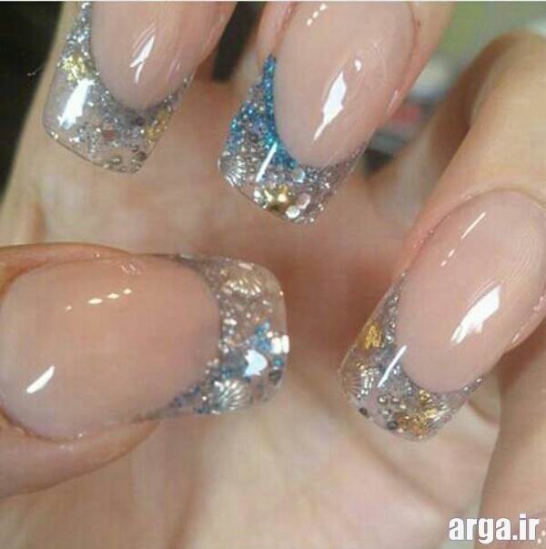 طرح ناخن زیبا و ساده
