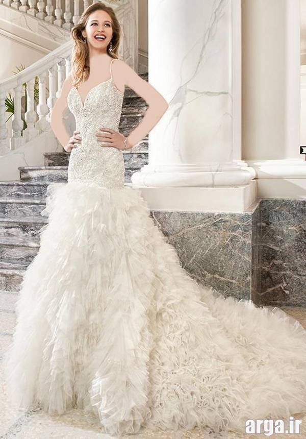 چهارمین مدل لباس عروس اروپایی