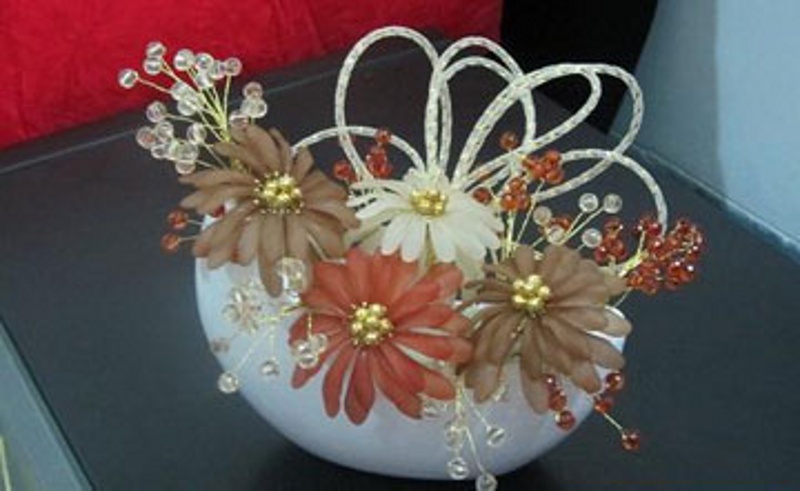 مدل گل کریستالی شکوفه