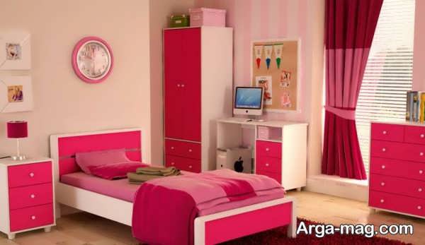دیزاین خلاقانه اتاق دخترانه