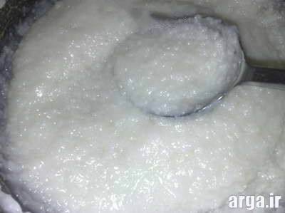 مراحل تهیه شیر برنج