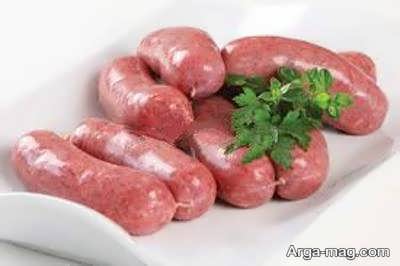 تهیه سوسیس گوشتی
