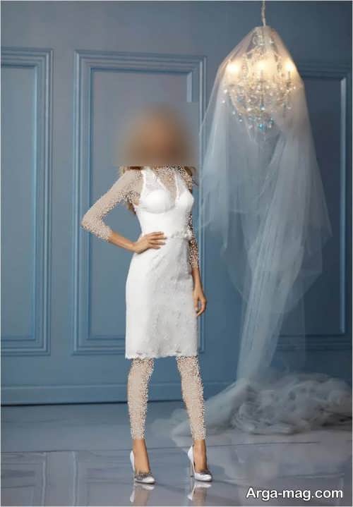 لباس عروس کوتاه 