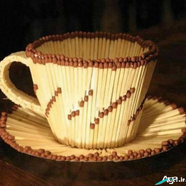 کاردستی جدید با چوب کبریت