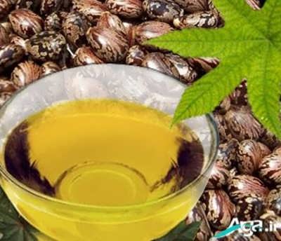 کرچک برای پر پشت کردن مژه ها 