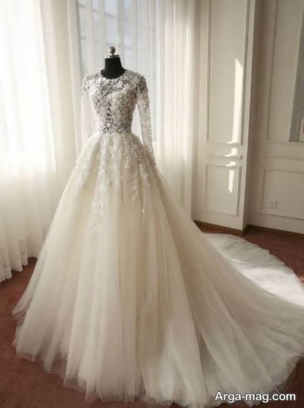 مدل لباس عروس دانتل
