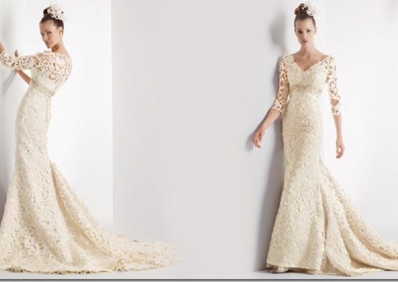 لباس عروس گیپور