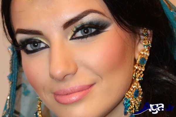 مدل های متنوع میکاپ عربی 