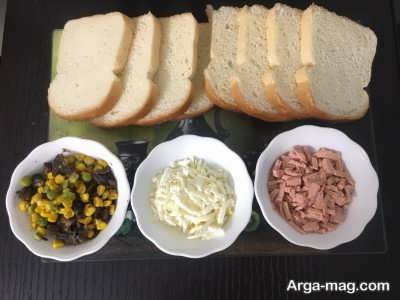 دستور تهیه اسنک کالباس با ساندویچ ساز