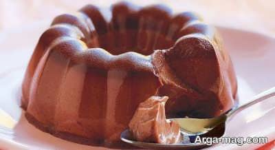 آموزش تهیه کرم کارامل شکلاتی