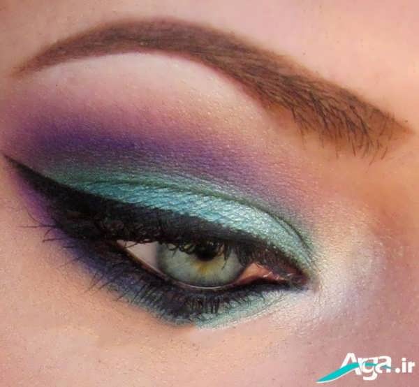 مدل ساده سایه چشم