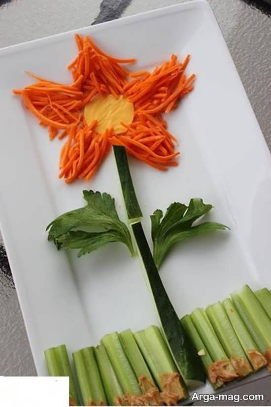 ایده تزیین سبزی