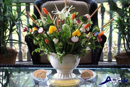 سبزی آرایی برای سفره عقد ایرانی 
