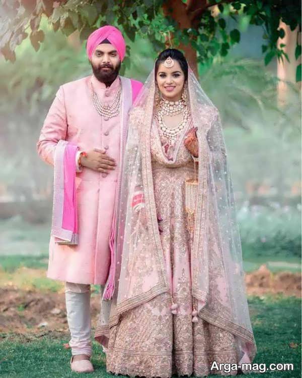 متفاوت ترین لباس عروس هندی