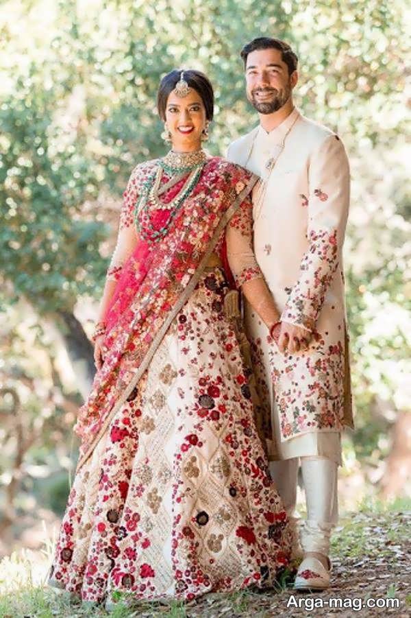 مدلی خاص از لباس عروسی هندی 