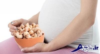 فواید بادام هندی خام در بارداری