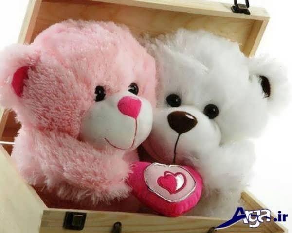 عکس عاشقانه عروسکی جعبه