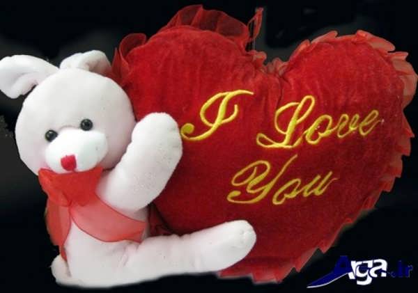 عکس عاشقانه عروسکی قلب