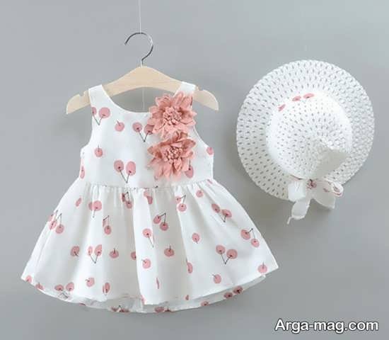 لباس مجلسی تابستانی نوزاد دختر 