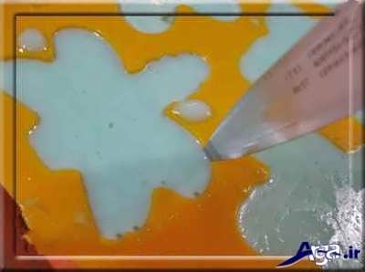 جدا کردن ژله از قالب
