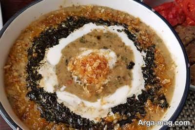 دستور تهیه آش ترخینه کرمانشاهی
