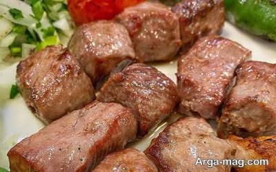 روش پخت کباب چنجه در فر