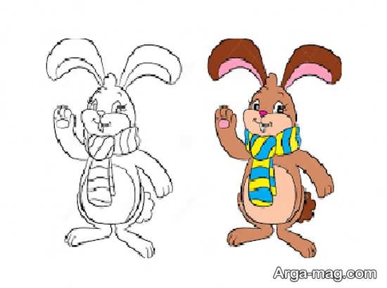 متفاوت ترین نقاشی خرگوش 
