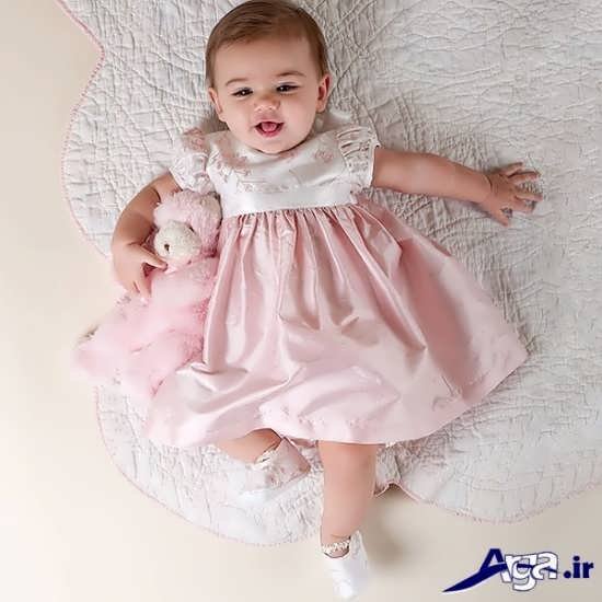 لباس نوزادی دخترانه زیبا