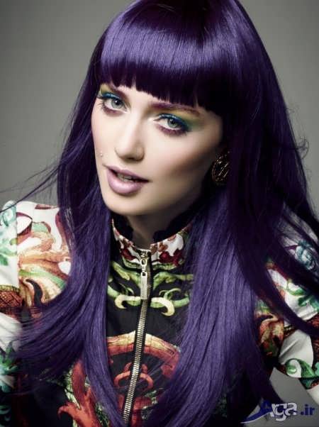 Aubergine Hair Color