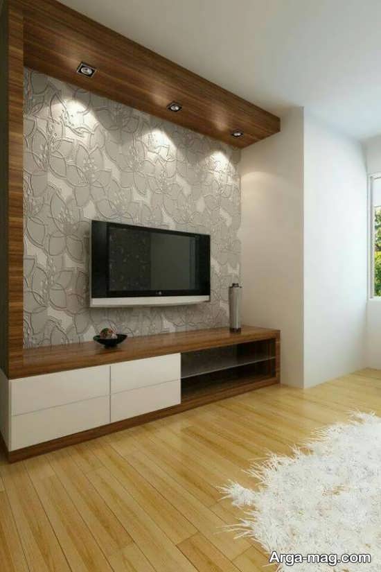 میز تی وی دیواری لوکس