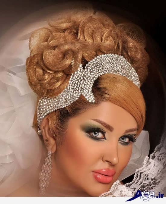 مدل آرایش شینیون ایرانی