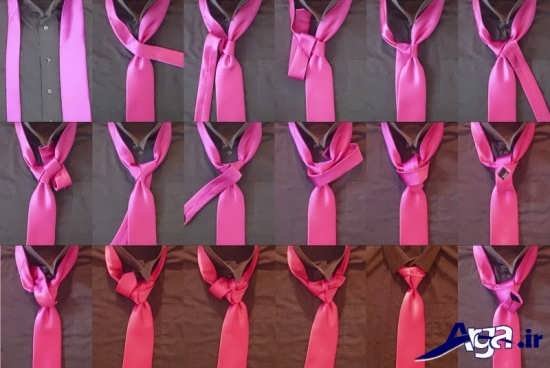 مراحل بستن کراوات با روش های مختلف 