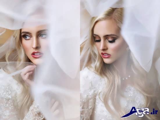 عکس آرایش مدرن عروس