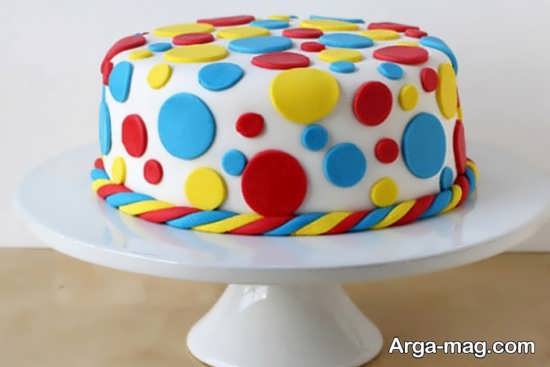 تزیینات فانتزی کیک تولد خانگی