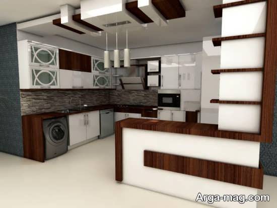 دیزاین مدرن کابینت آشپزخانه