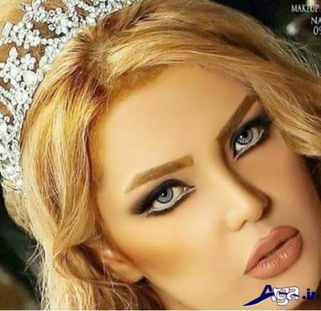 رنگ مو و رنگ ابروی روشن
