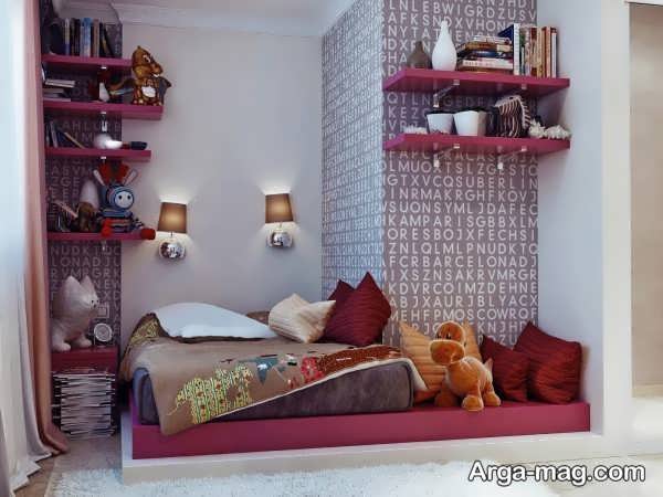 تزیین اتاق خواب با وسایل ساده و زیبا