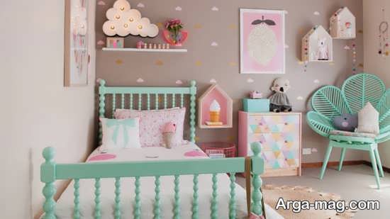طراحی و رنگ آمیزی جدید اتاق خواب کودکان