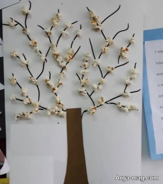 مدلی از کاردستی درخت