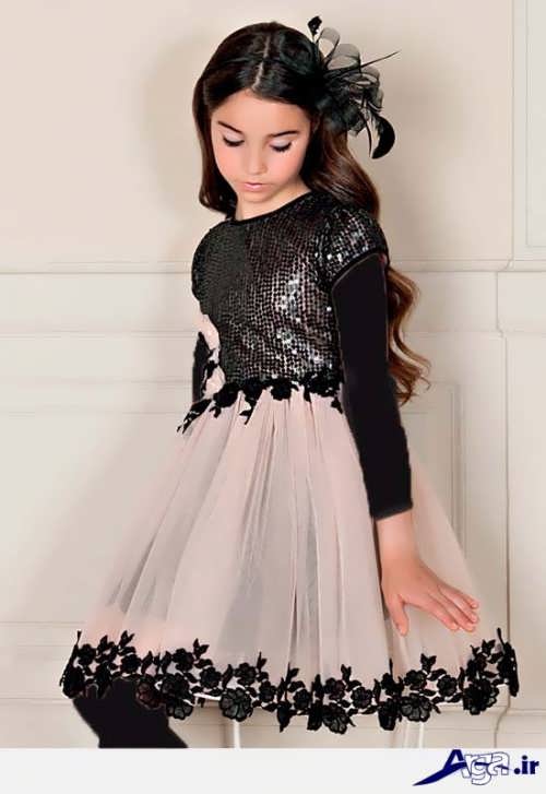 مدل لباس مجلسی دخترانه 12 ساله ایرانی