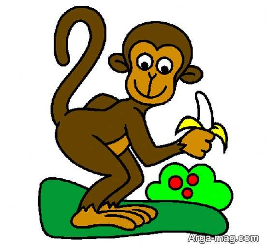 جدیدترین نقاشی میمون