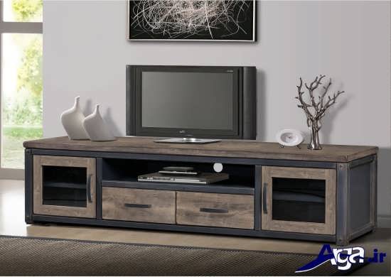 مدل میز تلویزیون چوبی